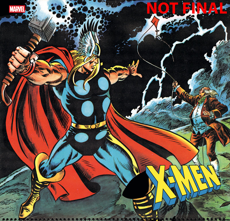 X-MEN #24 JOHN BUSCEMA BICENTENNIAL CALENDAR HIDDEN GEM VARIANT