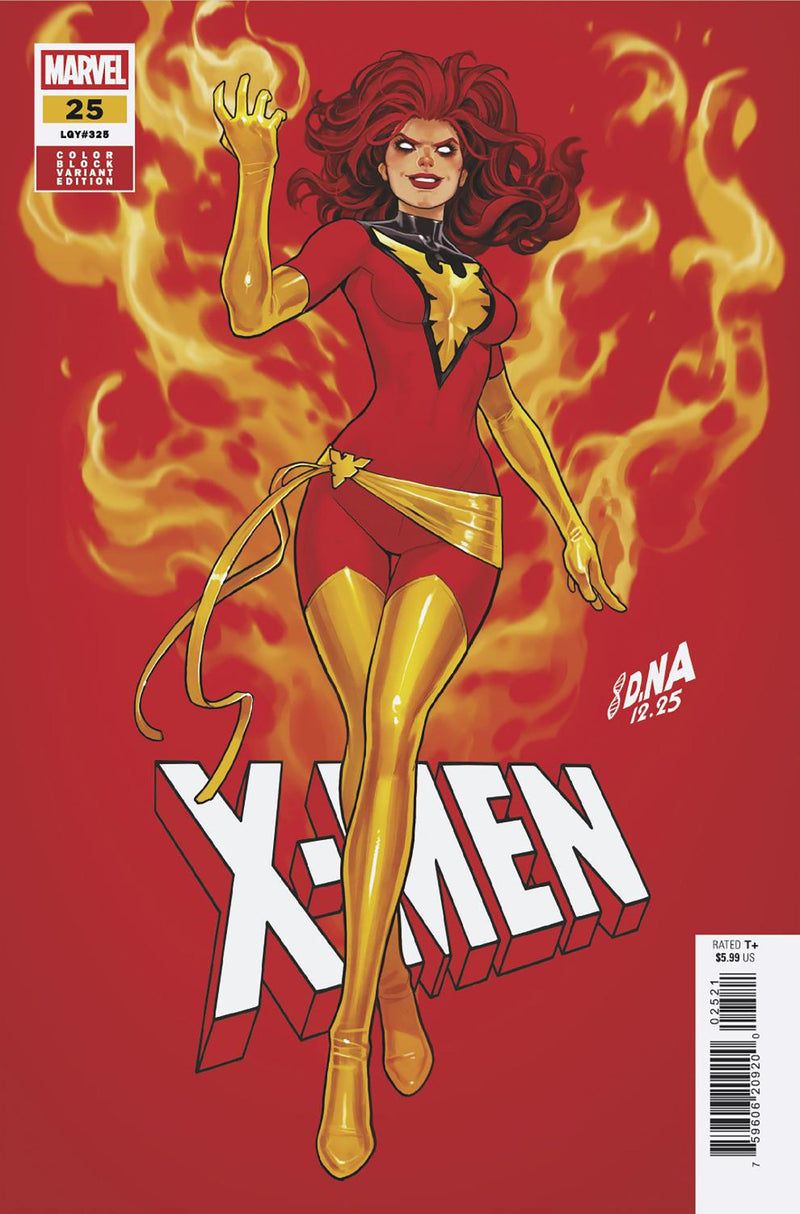 X-MEN #25 DAVID NAKAYAMA カラーブロック レッドバリアント