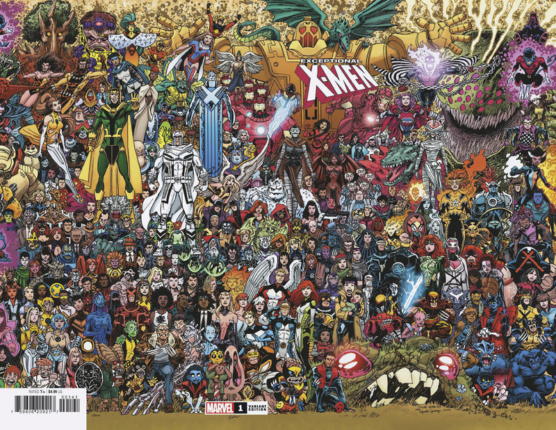 EXCEPTIONAL X-MEN #1 SCOTT KOBLISH WRAPAROUND CONNECTING VAR