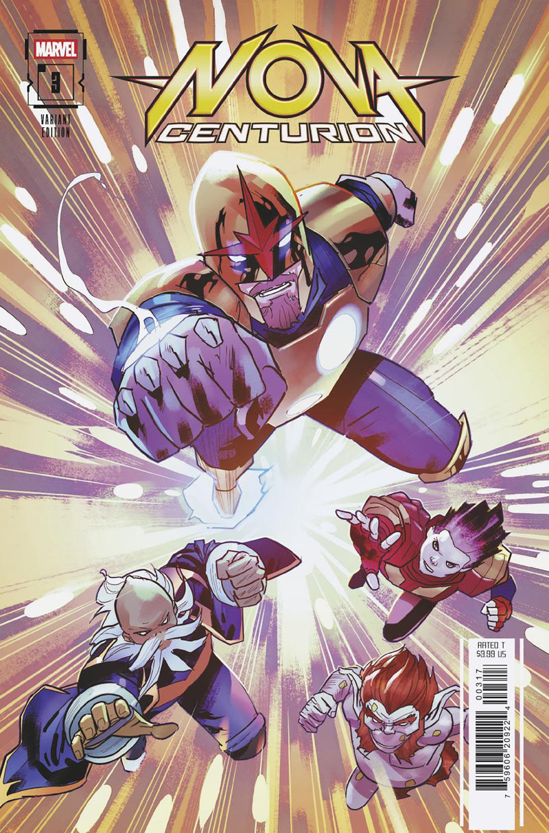 NOVA CENTURION #3 JAN BAZALDUA VARIANT