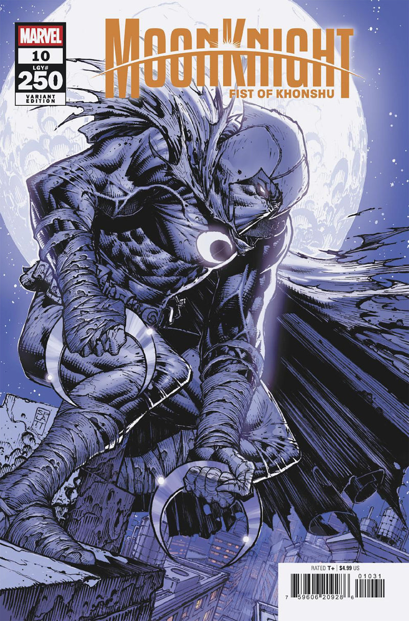 MOON KNIGHT FIST OF KHONSHU #10 STEPHEN PLATT VARIANT