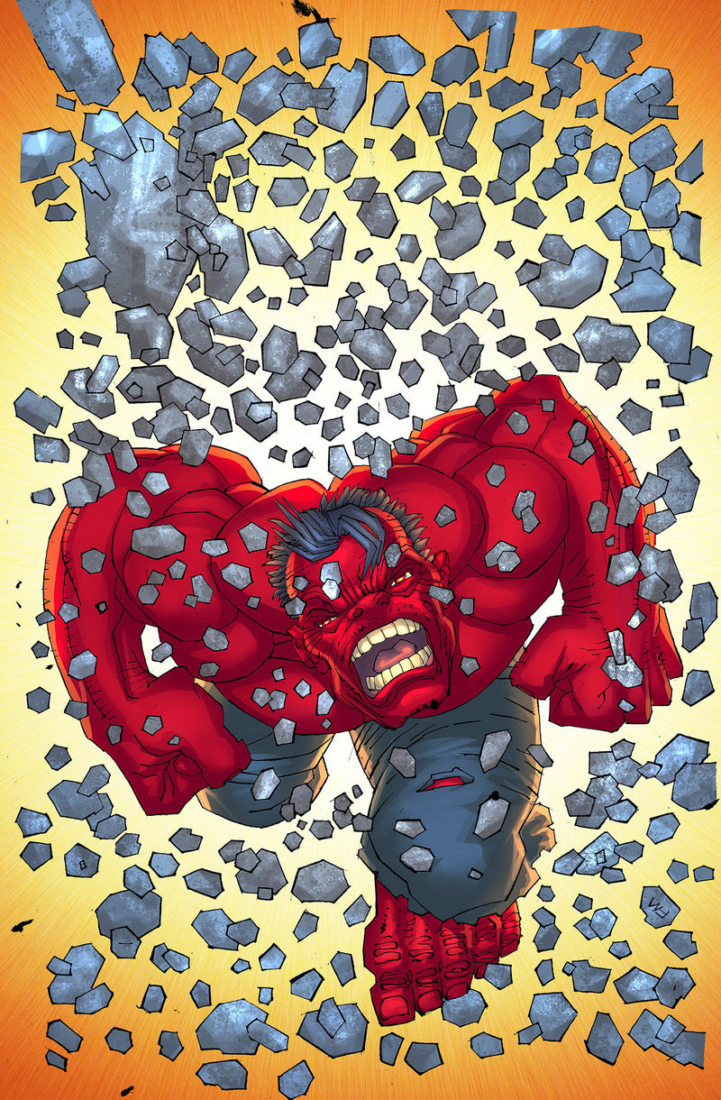RED HULK #1 FRANK MILLER VIRGIN VARIANT