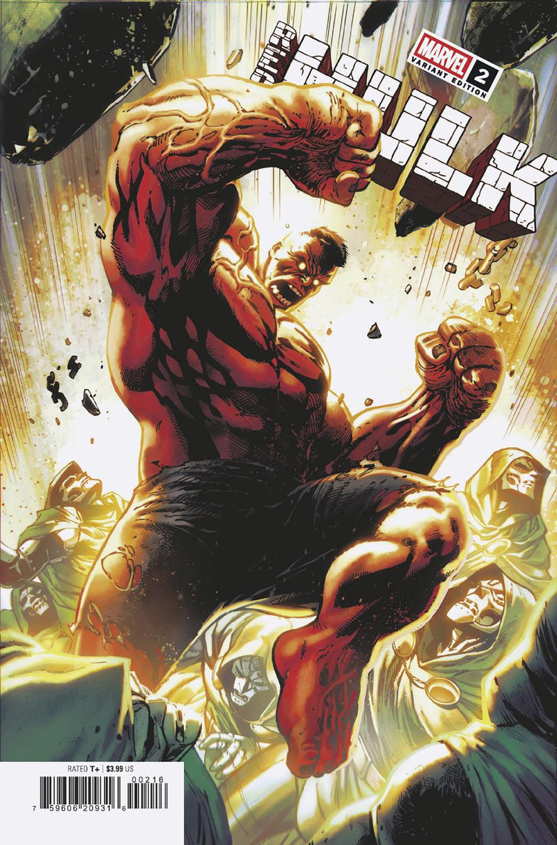 RED HULK #2 TONY DANIEL VARIANT