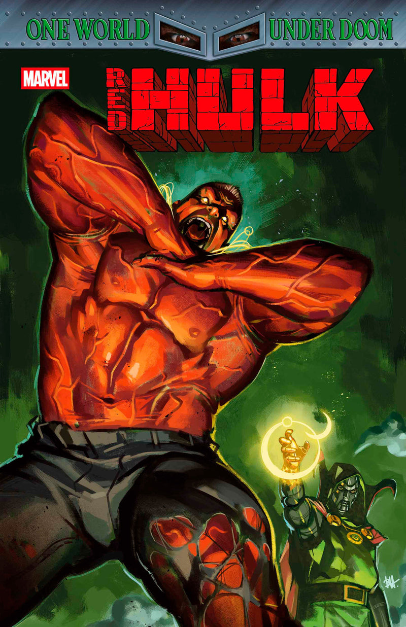 RED HULK #3 BEN HARVEY VARIANT