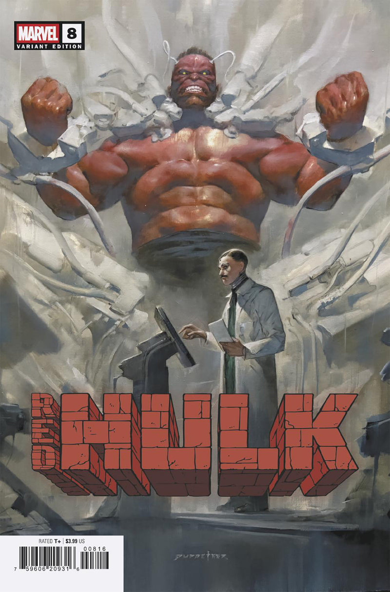 RED HULK #8 PUPPETEER LEE VARIANT