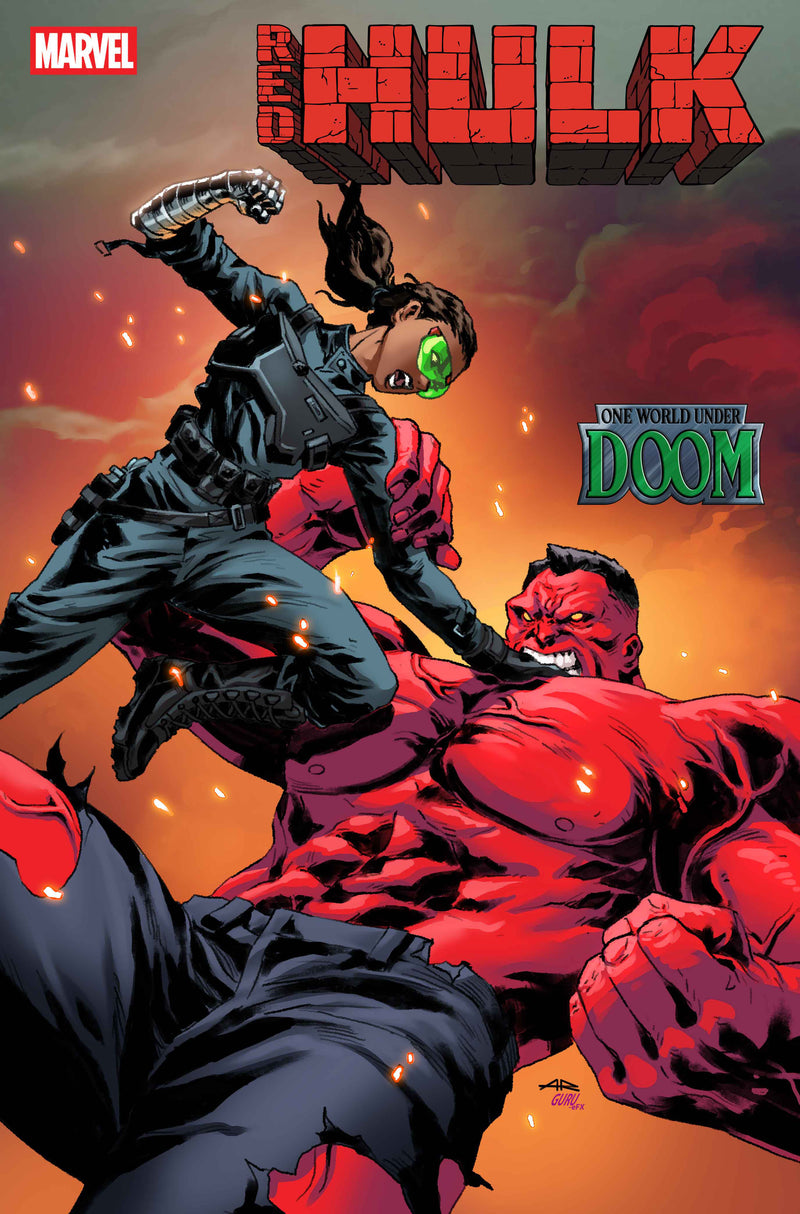 RED HULK #8 ANAND RAMCHERON VARIANT