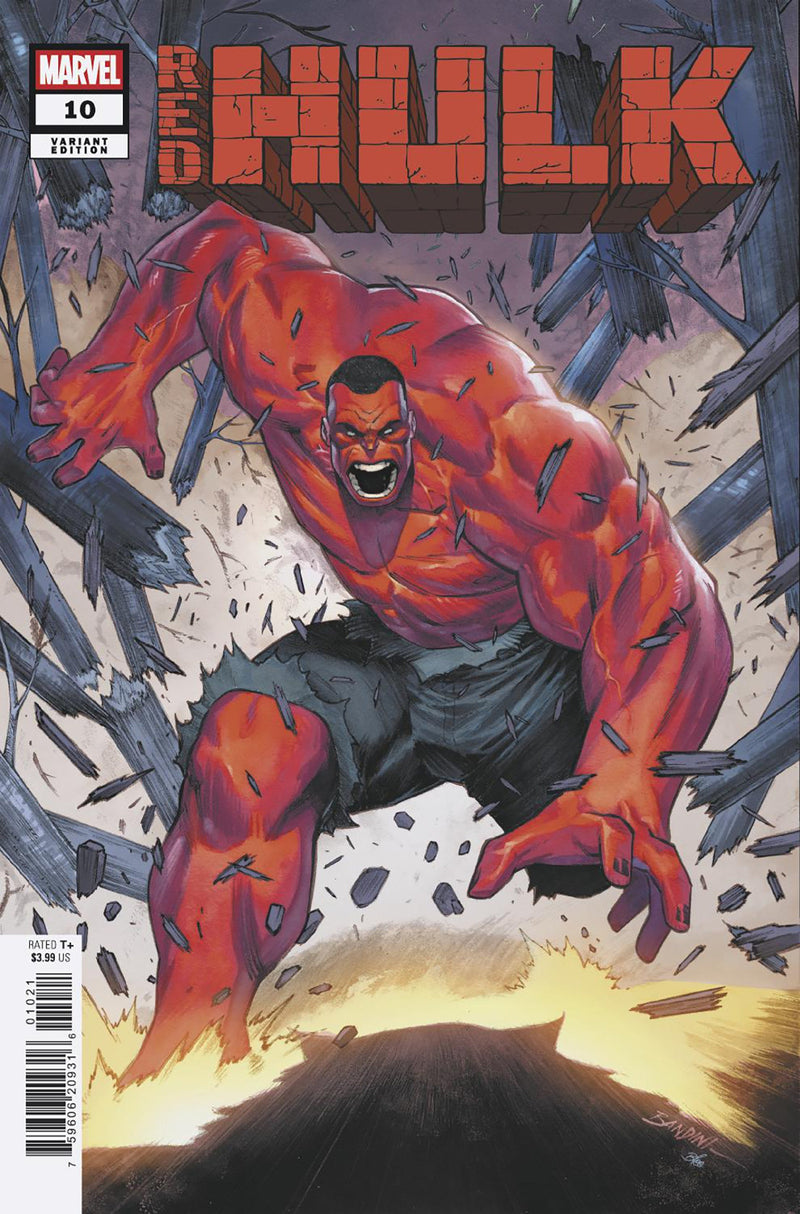 RED HULK #10 ミケーレ・バンディーニ バリアント