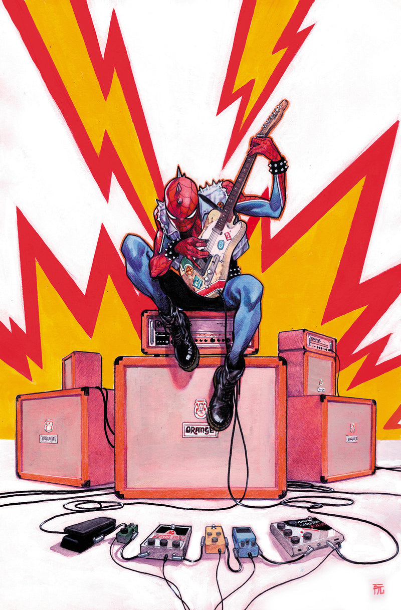 SPIDER-SOCIETY #4 ダイク・ルアン スパイダーパンク バージン・バリアント