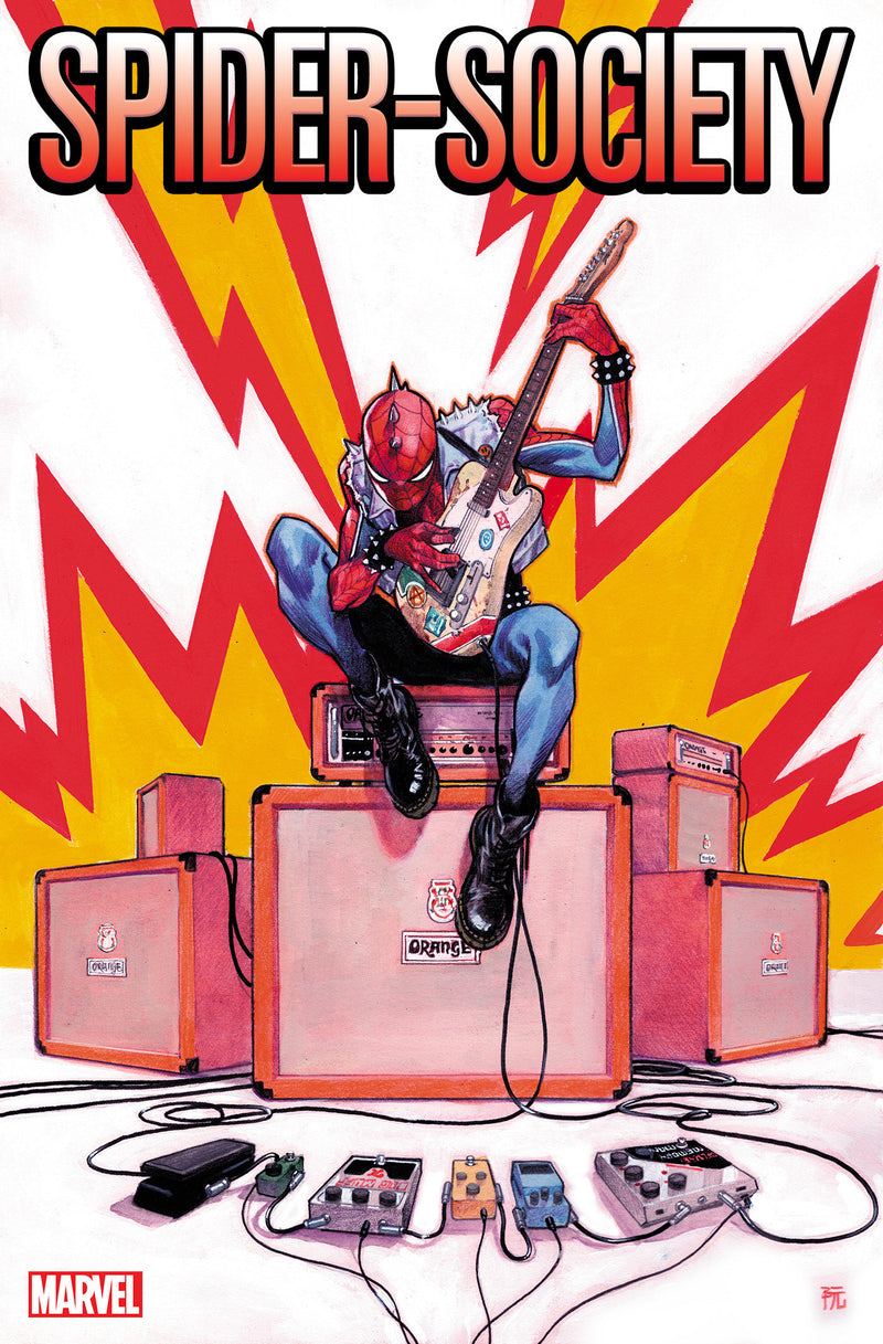 スパイダー・ソサエティ #4 ダイク・ルアン スパイダーパンク バリアント