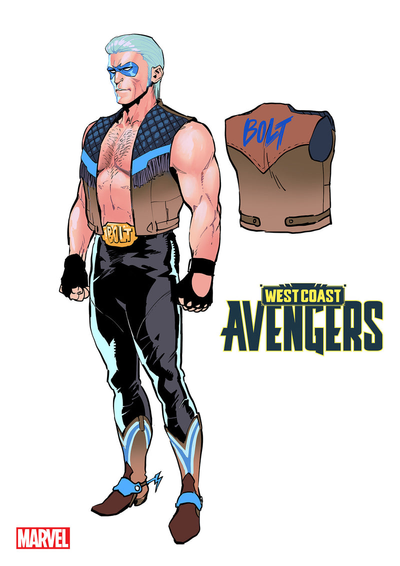 WEST COAST AVENGERS #1 DANNY KIM DESIGN VAR