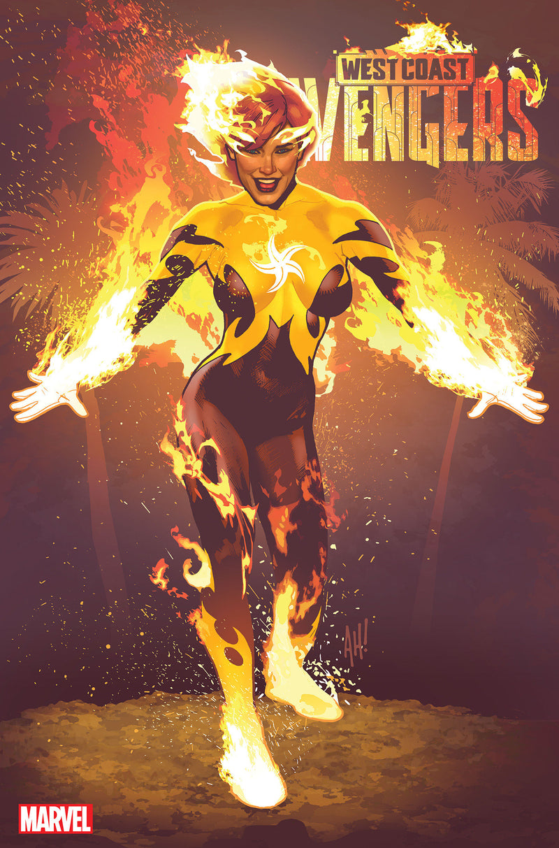 WEST COAST AVENGERS #1 ADAM HUGHES FOIL VAR