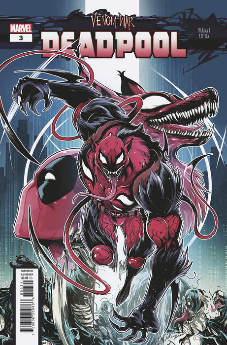 VENOM WAR DEADPOOL #3 LUCIANO VECCHIO VARIANT