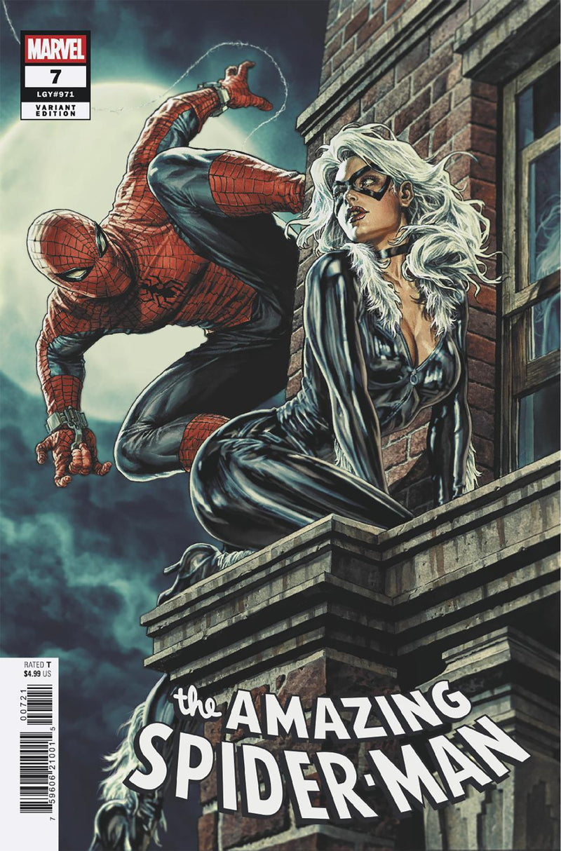 AMAZING SPIDER-MAN #7 LEE BERMEJO BLACK CAT VAR VOL. 7