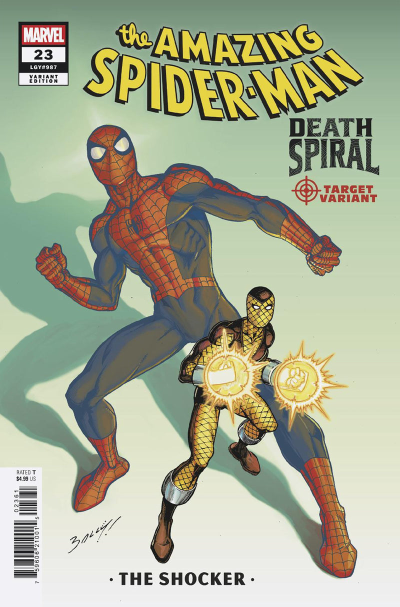 AMAZING SPIDER-MAN #23 MARK BAGLEY CLASSIFIED TARGET VAR VOL. 7