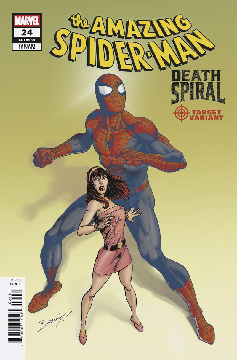 AMAZING SPIDER-MAN #26 MARK BAGLEY CLASSIFIED TARGET VARIANT [DS]