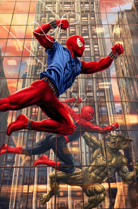 AMAZING SPIDER-MAN #25 LEE BERMEJO AMAZING VISIONS VIRGIN VARIANT