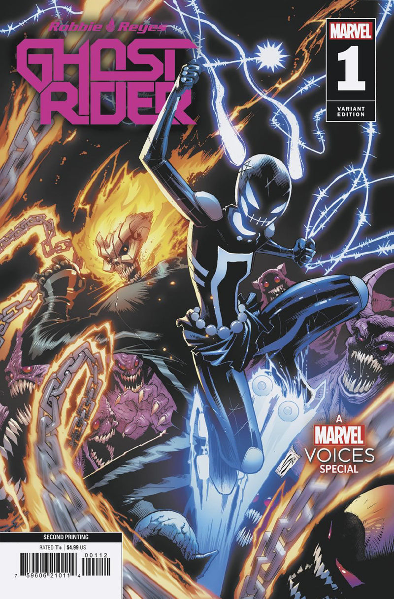 GHOST RIDER: ROBBIE REYES SPECIAL #1 GERARDO SANDOVAL 2ND PRINT VAR