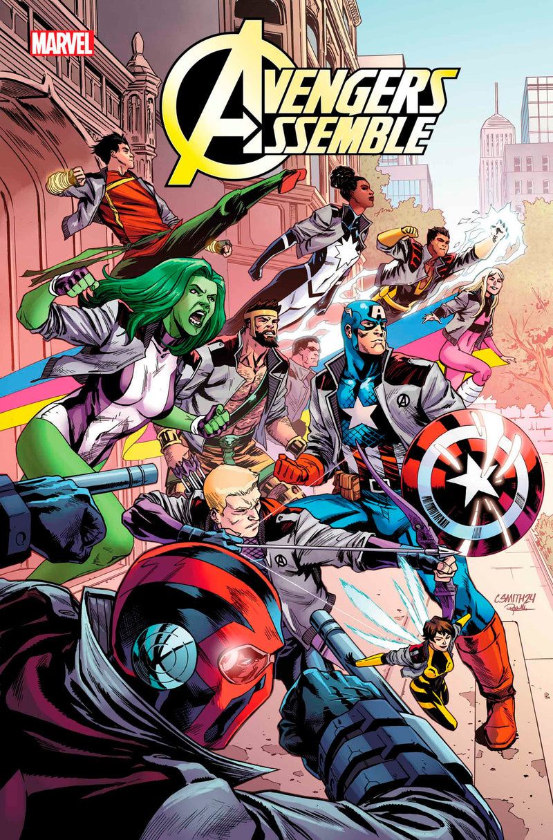 AVENGERS ASSEMBLE #1 CORY SMITH AVENGERS JACKET VAR