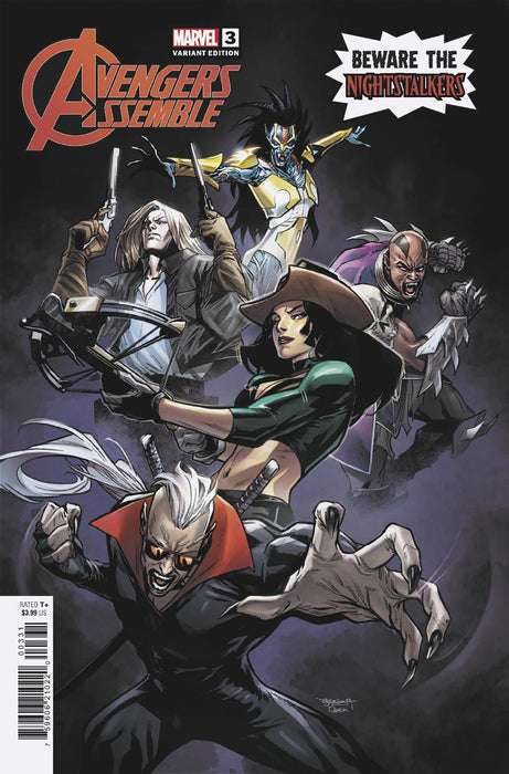 AVENGERS ASSEMBLE #3 STEPHEN SEGOVIA SPOILER VARIANT