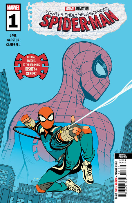 YOUR FRIENDLY NEIGHBORHOOD SPIDER-MAN #1 LEONARDO ROMERO 2ND PRINT VARIANT