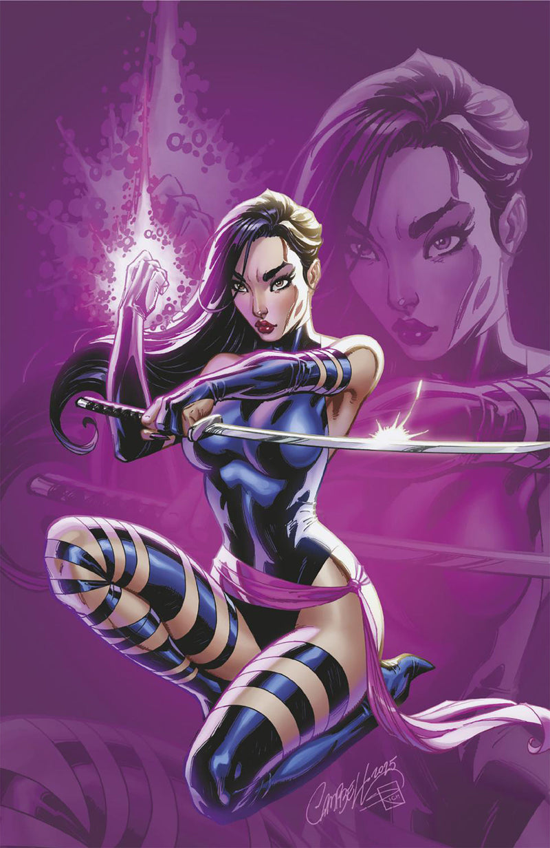 PSYLOCKE #10 J. SCOTT CAMPBELL JUST SPECTACULAR COLLECTION VIRGIN VARIANT