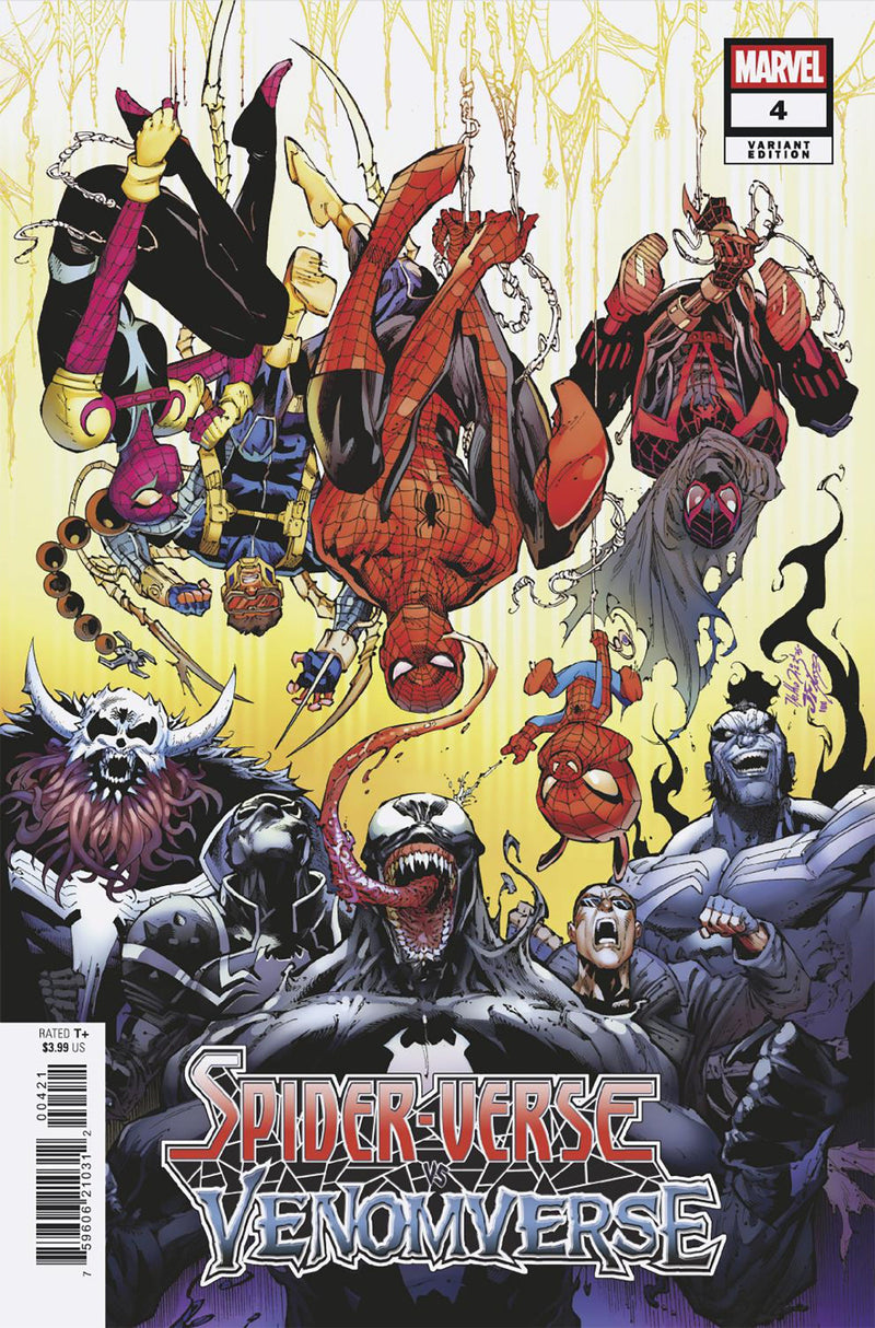 スパイダーバース VS. ヴェノムバース #4 ネトー・ディアス バリアント