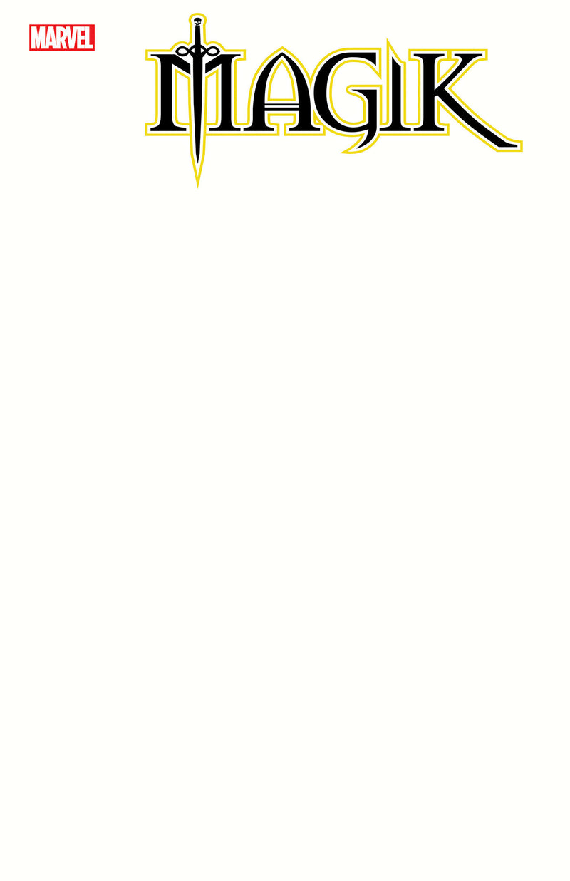 MAGIK #1 BLANK COVER 2ND PRINT VAR