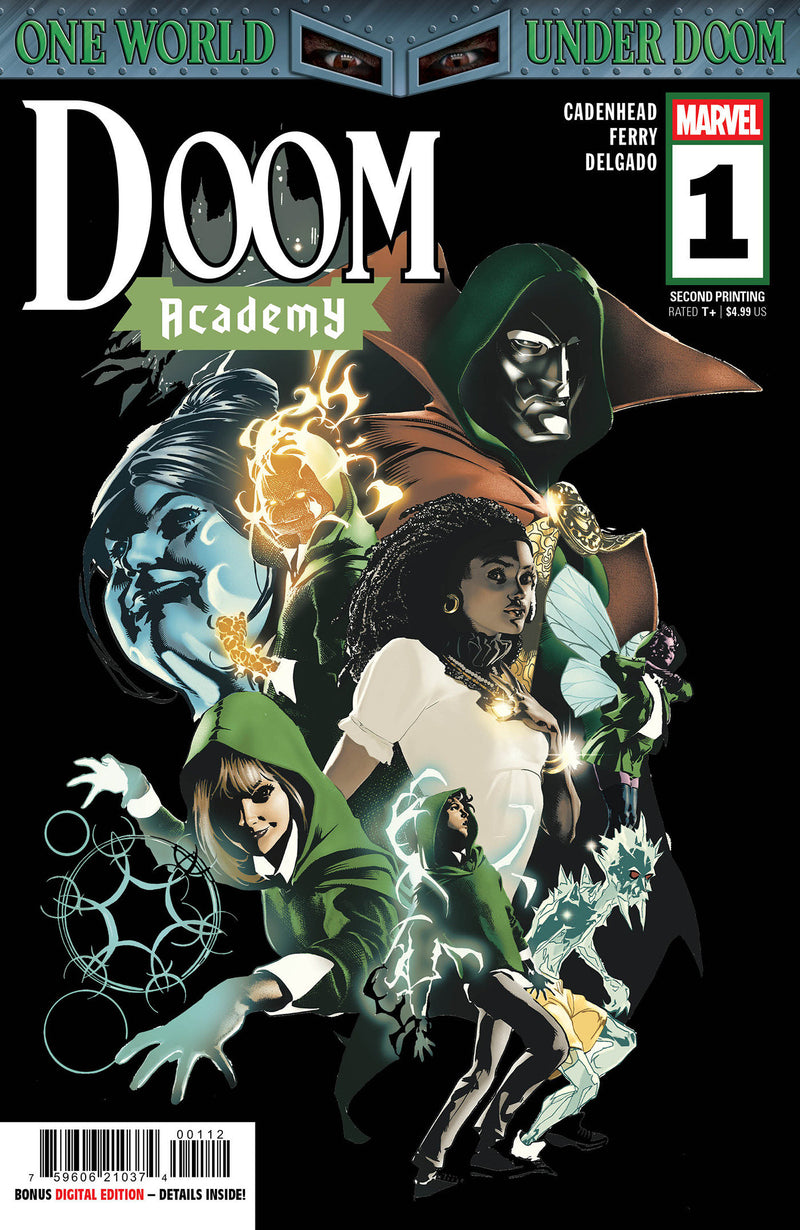 DOOM ACADEMY #1 パスカル・フェリー 2NDプリント バリアント