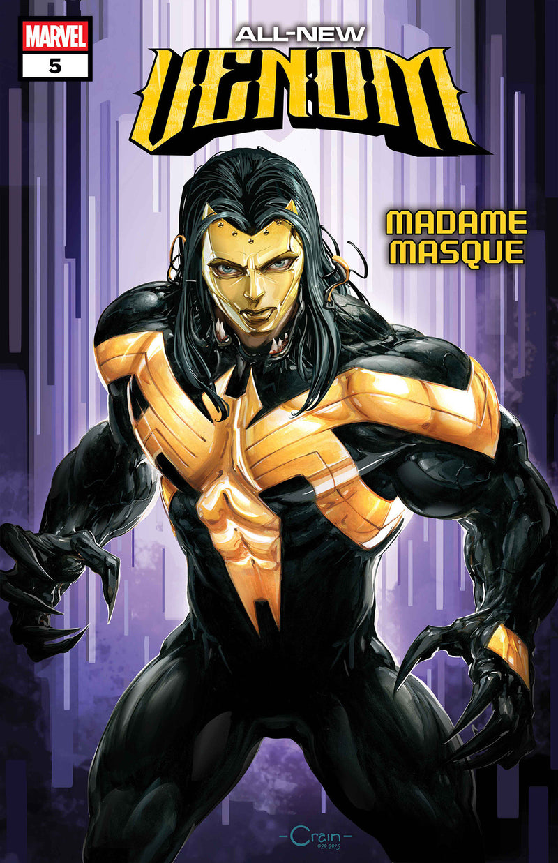 ALL-NEW VENOM #5 クレイトン・クレイン容疑者バリアントA