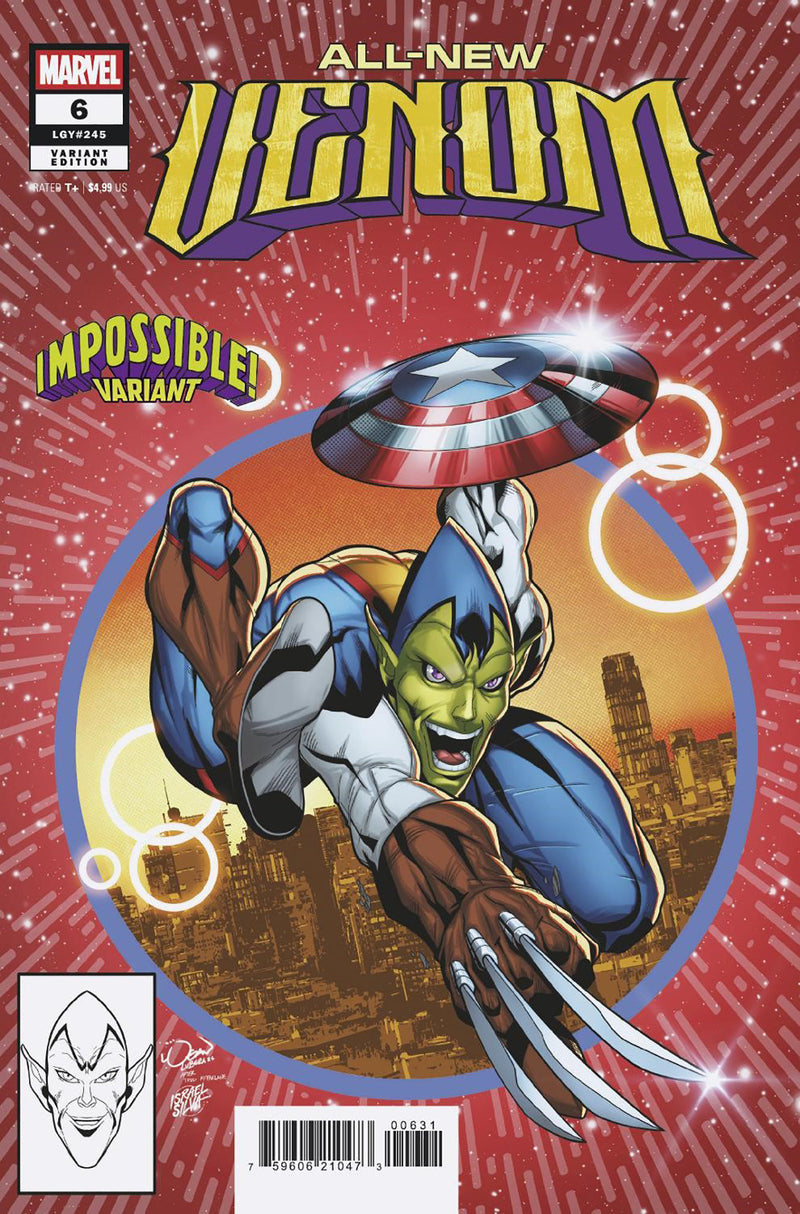 ALL-NEW VENOM #6 LOGAN LUBERA IMPOSSIBLE! VAR
