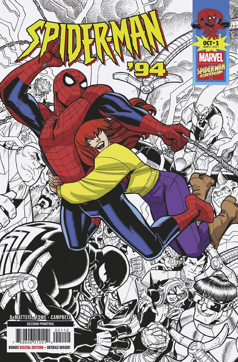 SPIDER-MAN '94 #1 ニック・ブラッドショー 2ND PRINT VARIANT