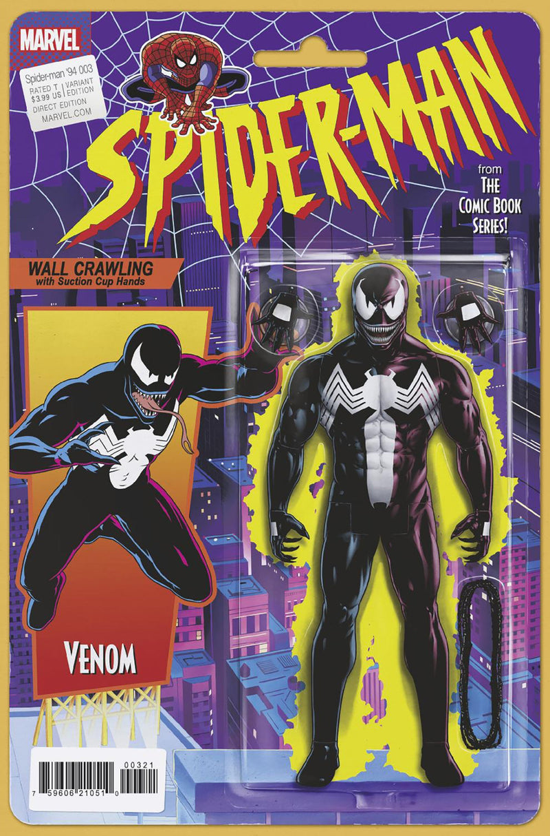スパイダーマン '94 #3 ジョン・タイラー・クリストファー アクションフィギュアバリアント