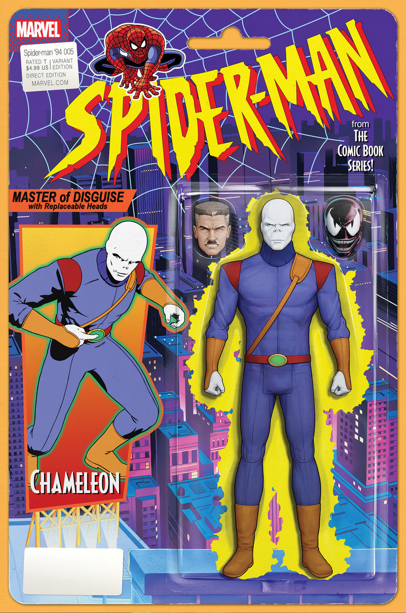 スパイダーマン '94 #5 ジョン・タイラー・クリストファー アクションフィギュアバリアント