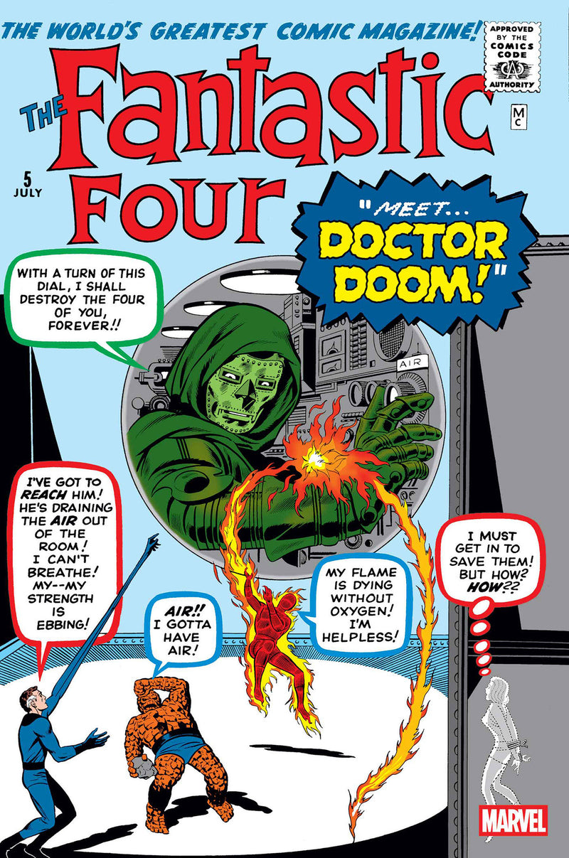 FANTASTIC FOUR #5 FACSIMILE EDITION FOIL VAR