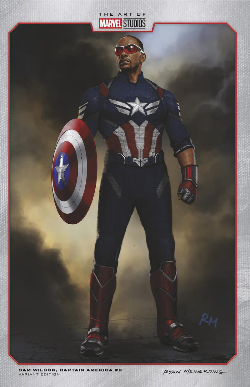 SAM WILSON, CAPTAIN AMERICA #2 RYAN MEINERDING MARVEL STUDIOS VAR