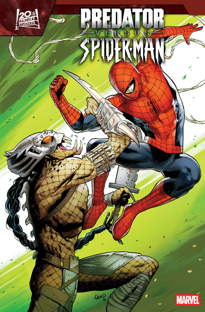 プレデターVS.スパイダーマン #1 グレッグ・ランド ホイルバリアント