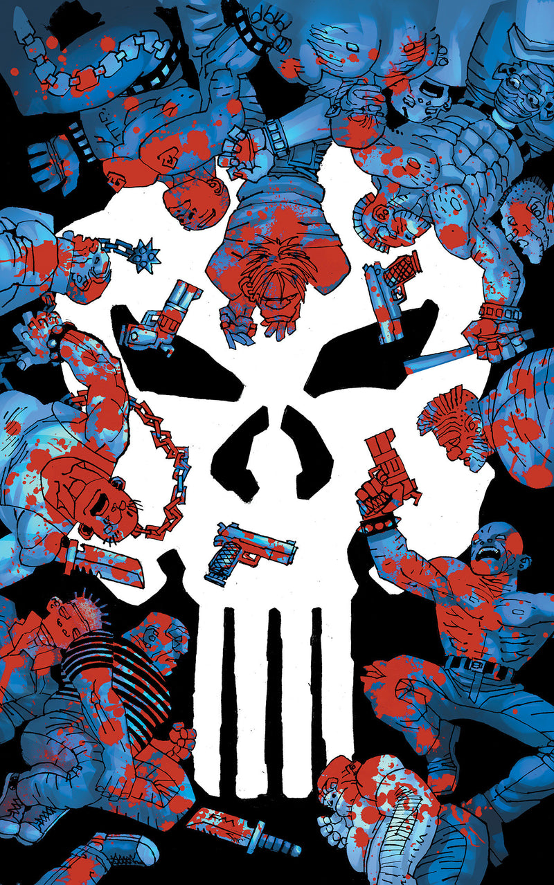 PUNISHER RED BAND #1 FRANK MILLER VIRGIN VARIANT [POLYBAGGED]