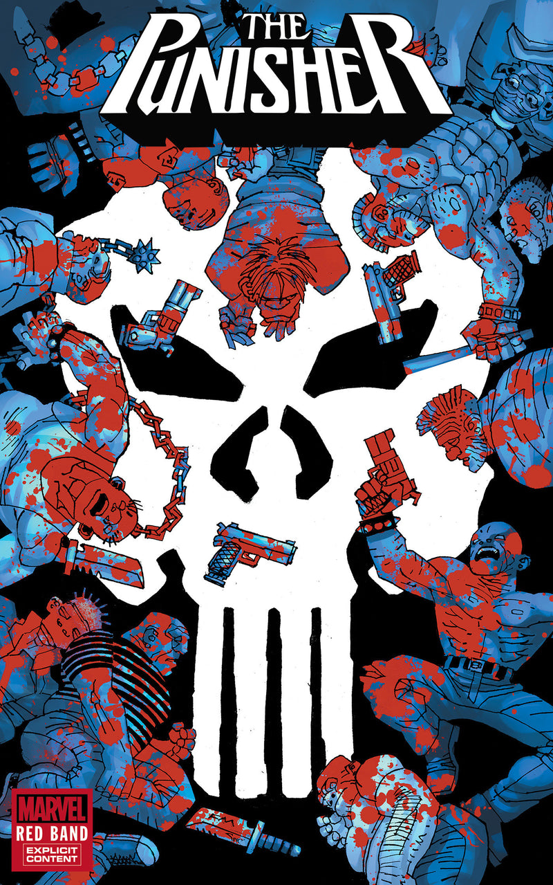 PUNISHER RED BAND #1 FRANK MILLER VARIANT [POLYBAGGED]