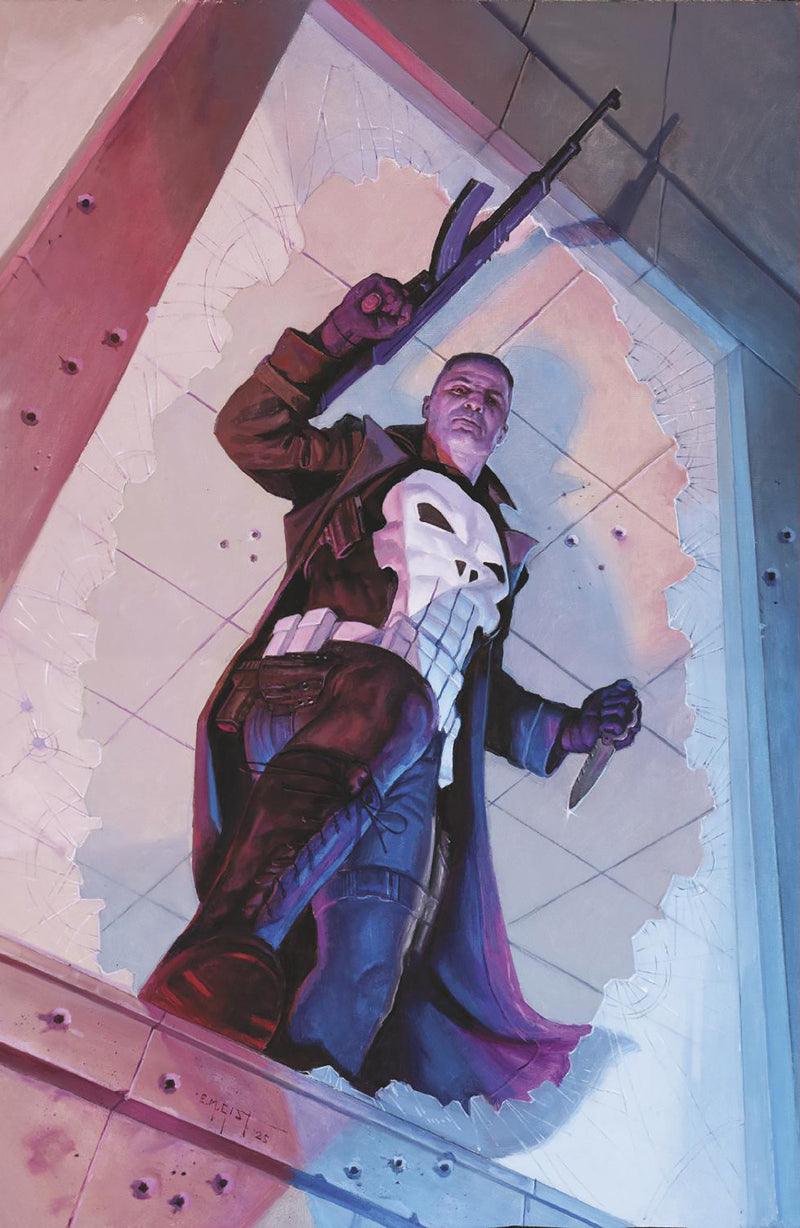 PUNISHER RED BAND #1 E.M. GIST RATIO VIRGIN 2ND PRINT VARIANT [POLYBAGGED]