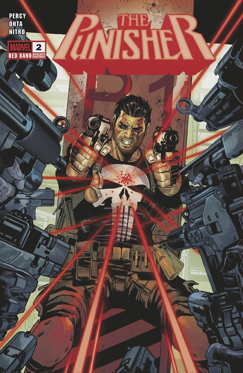 PUNISHER RED BAND #2 MARCO CHECCHETTO 2ND PRINT VARIANT [POLYBAGGED]