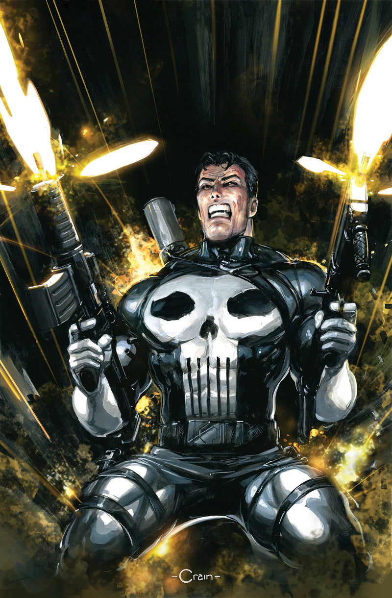 PUNISHER RED BAND #5 CLAYTON CRAIN VIRGIN VARIANT [POLYBAGGED]