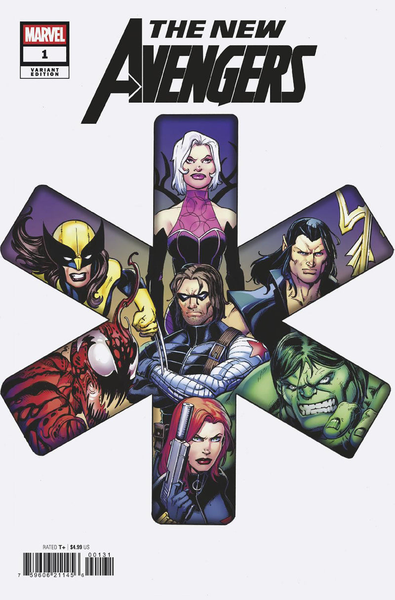NEW THUNDERBOLTS #1 MARK BAGLEY VARIANT