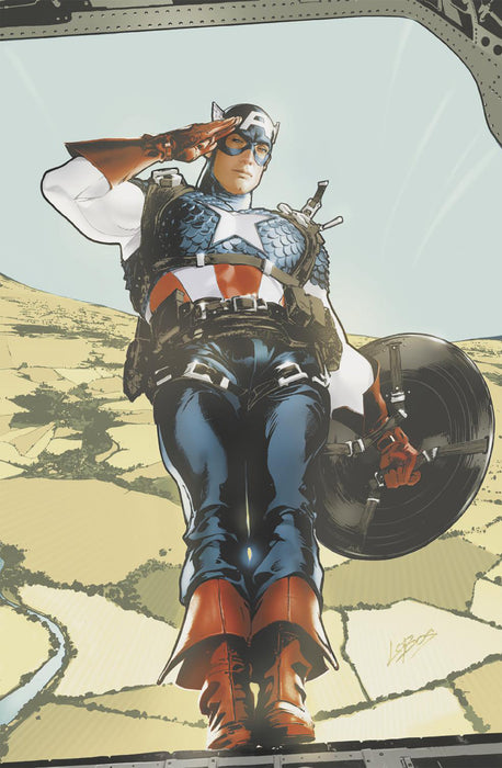 CAPTAIN AMERICA #1 PABLO VILLALOBOS VIRGIN VARIANT