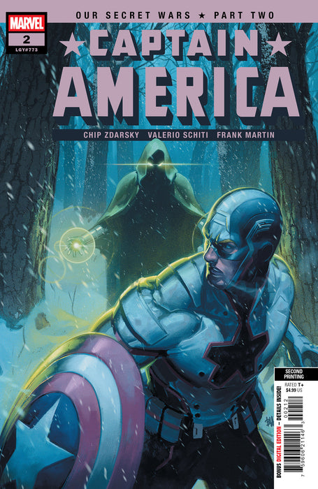 CAPTAIN AMERICA #2 BEN HARVEY 2ND PRINT VARIANT