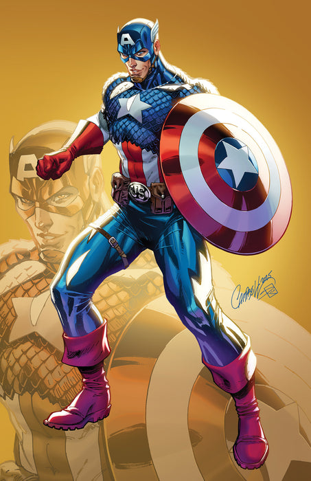 CAPTAIN AMERICA #2 J. SCOTT CAMPBELL JUST SPECTACULAR COLLECTION VIRGIN VARIANT