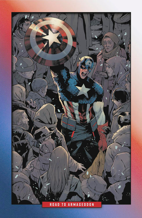 CAPTAIN AMERICA #4 VALERIO SCHITI RATIO VIRGIN 2ND PRINT VARIANT