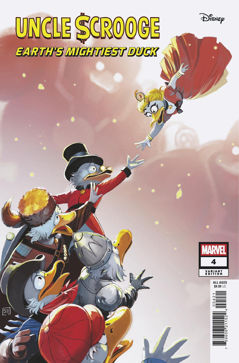 UNCLE SCROOGE EARTH'S MIGHTIEST DUCK #4 STEPHANIE HANS VARIANT