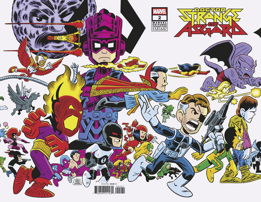 DOCTOR STRANGE OF ASGARD #2 CHRIS GIARRUSSO MARVEL UNIVERSE CONNECTING VARIANT D