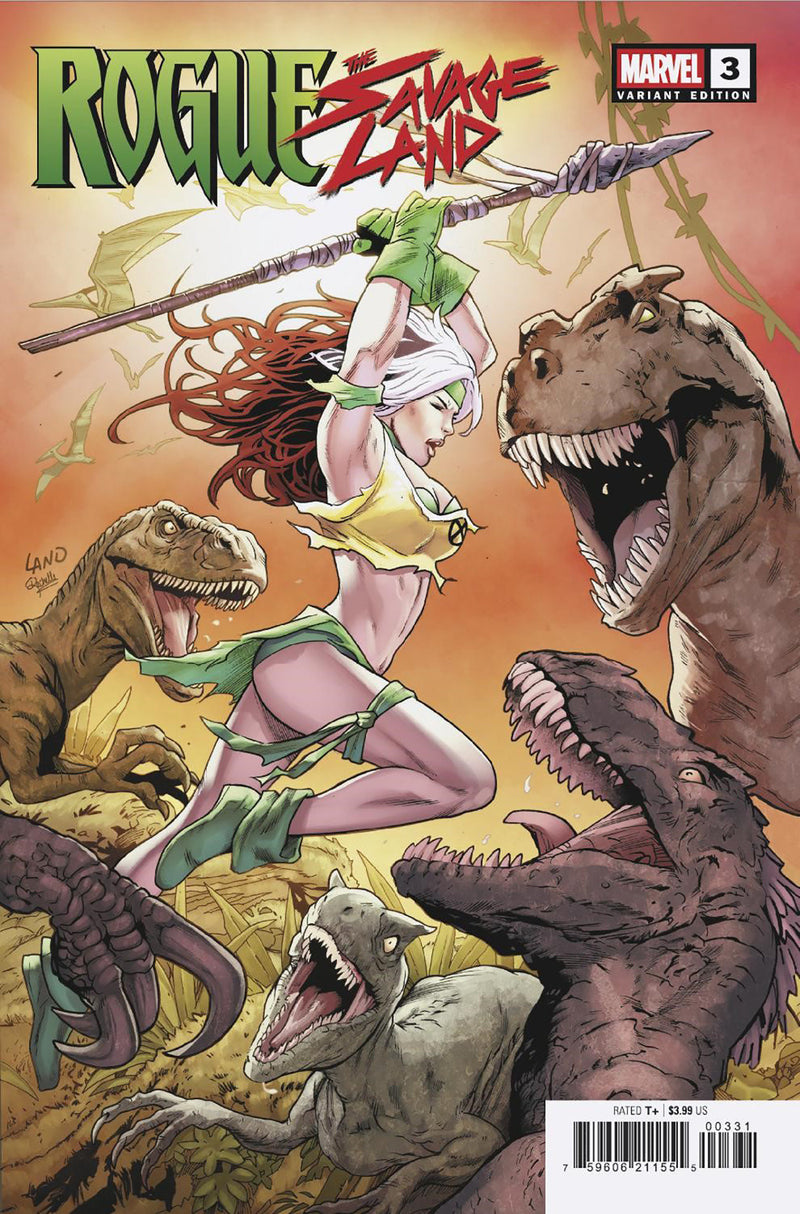 ROGUE THE SAVAGE LAND #3 GREG LAND VARIANT