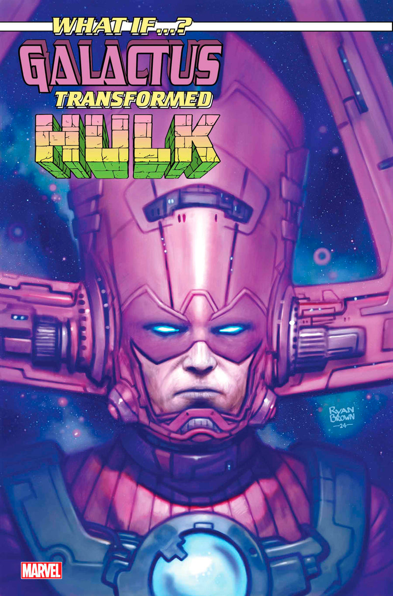 WHAT IF...? GALACTUS GALACTUS TRANSFORMED HULK? #1 RYAN BROWN VARIANT